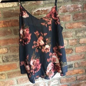 Ariztia Wilfred black and red Silk tanks size XS